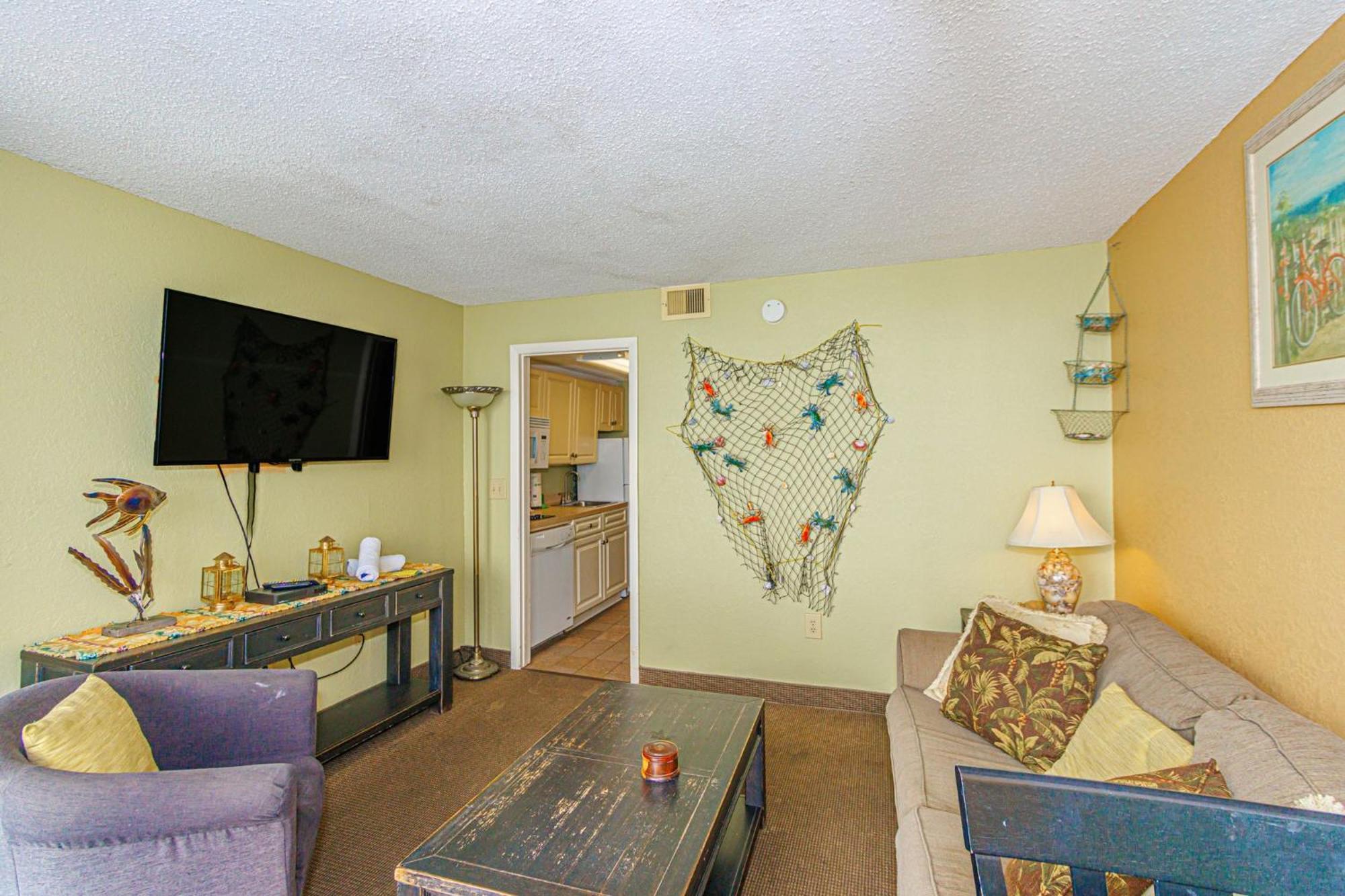 Oceanfront 1 Bedroom Sand Dunes 2626 Sleeps 6 Myrtle Beach Bagian luar foto