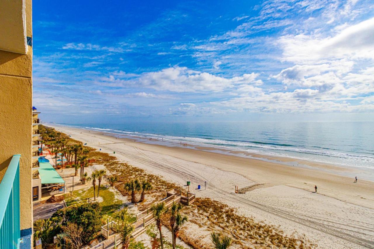 Oceanfront 1 Bedroom Sand Dunes 2626 Sleeps 6 Myrtle Beach Bagian luar foto