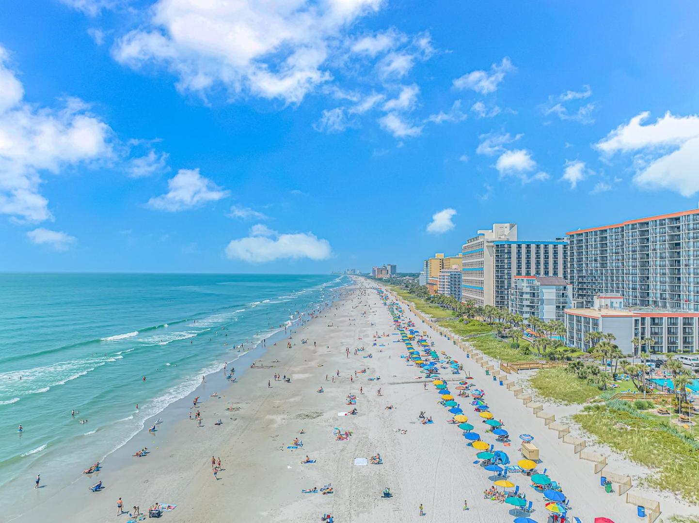 Oceanfront 1 Bedroom Sand Dunes 2626 Sleeps 6 Myrtle Beach Bagian luar foto