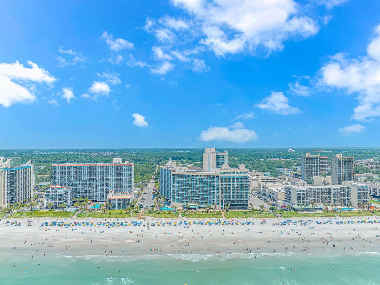 Oceanfront 1 Bedroom Sand Dunes 2626 Sleeps 6 Myrtle Beach Bagian luar foto