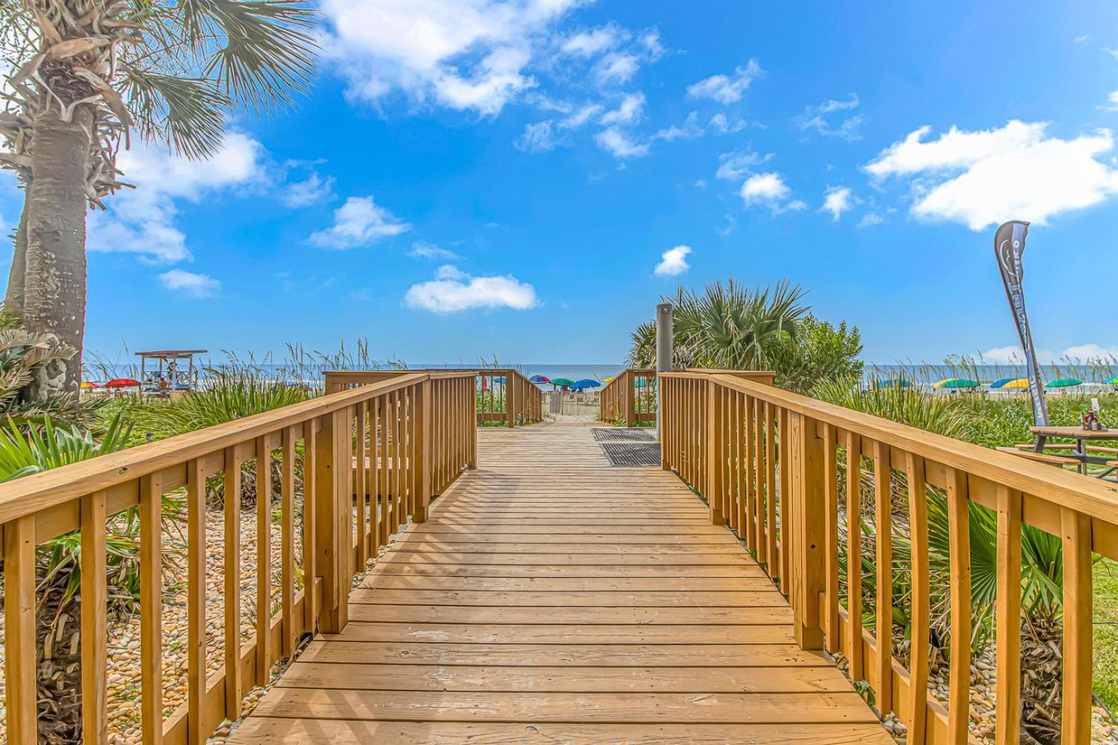 Oceanfront 1 Bedroom Sand Dunes 2626 Sleeps 6 Myrtle Beach Bagian luar foto