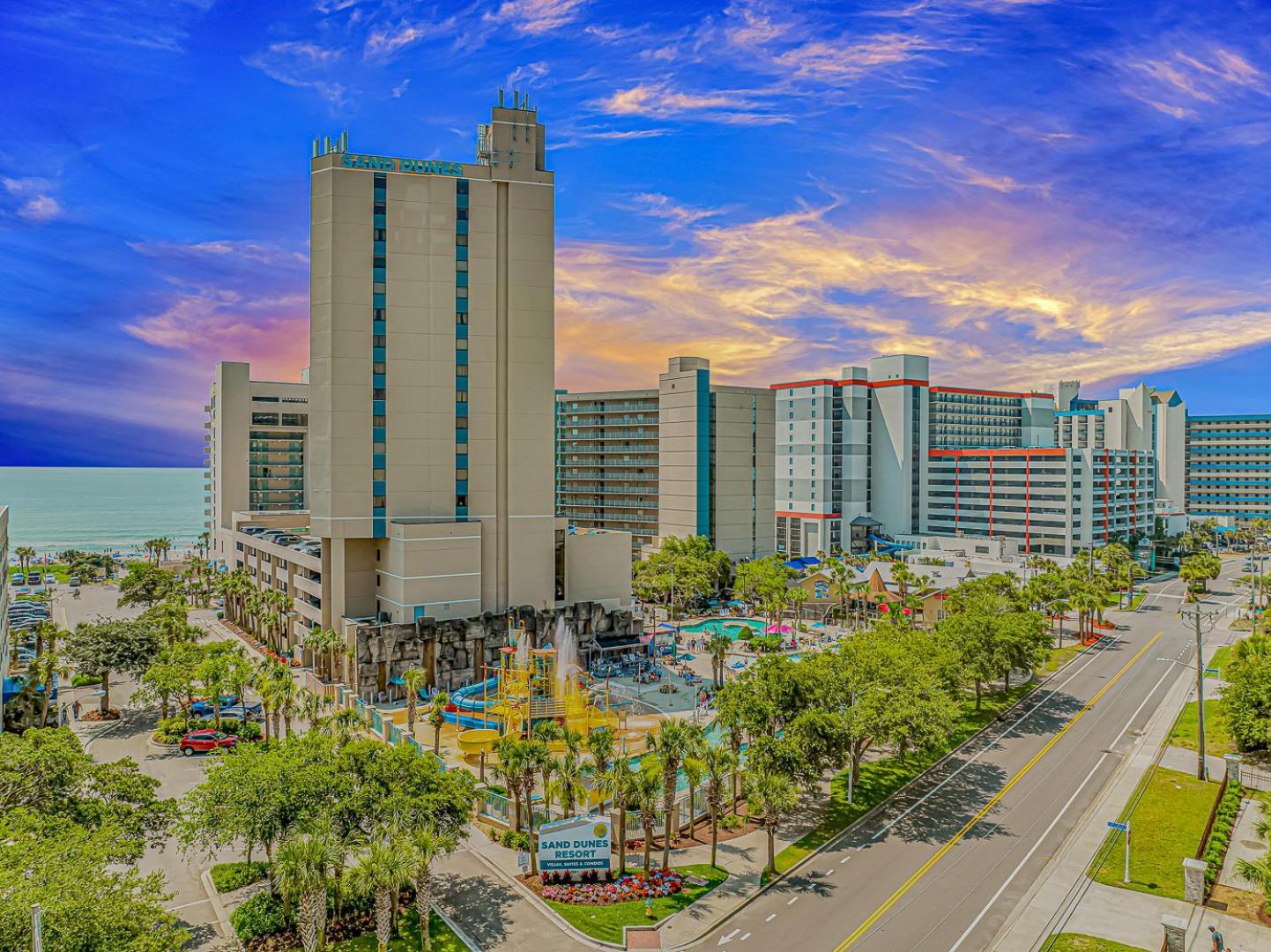 Oceanfront 1 Bedroom Sand Dunes 2626 Sleeps 6 Myrtle Beach Bagian luar foto