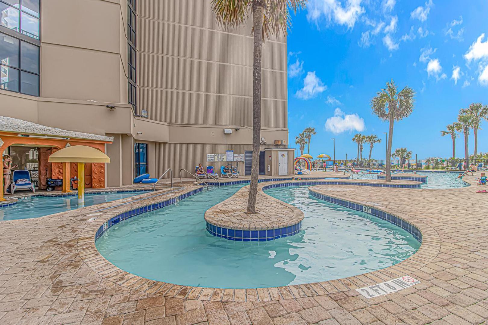 Oceanfront 1 Bedroom Sand Dunes 2626 Sleeps 6 Myrtle Beach Bagian luar foto