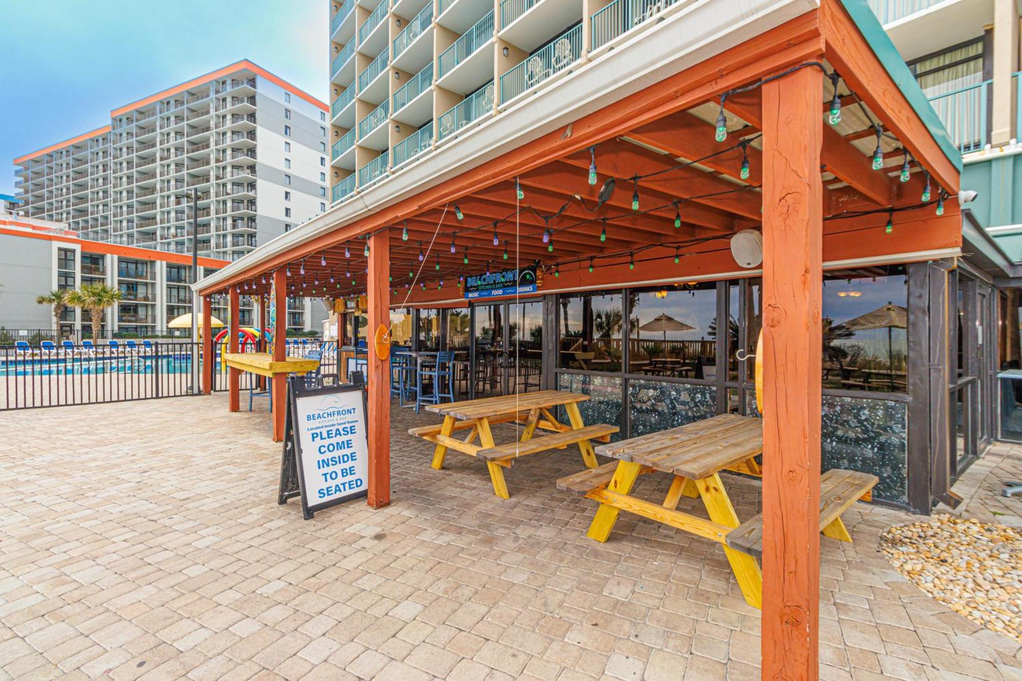 Oceanfront 1 Bedroom Sand Dunes 2626 Sleeps 6 Myrtle Beach Bagian luar foto